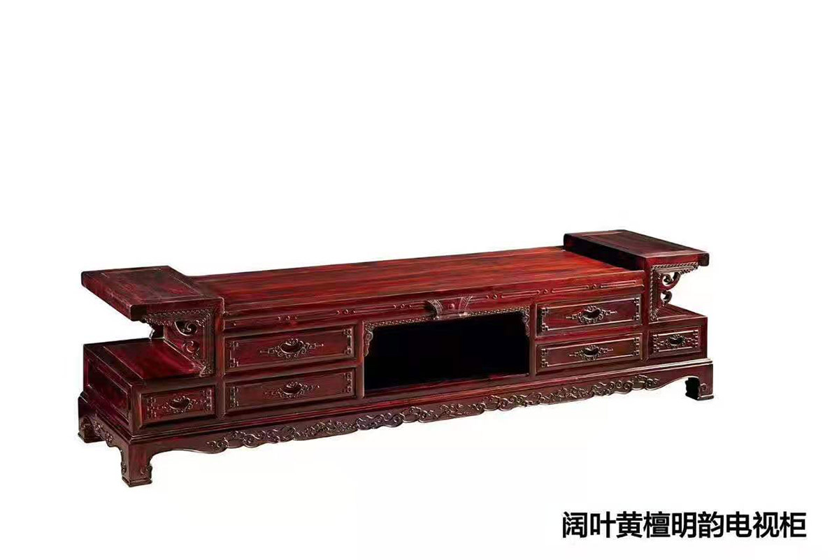 阔叶黄檀2.38三组合电视柜